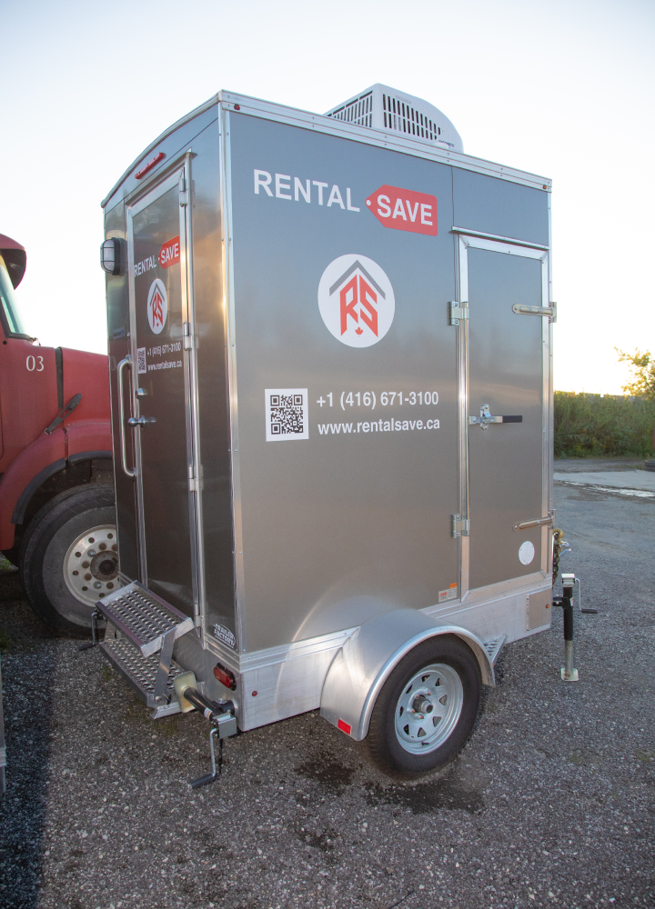 Luxury Single Unit Washroom Trailer