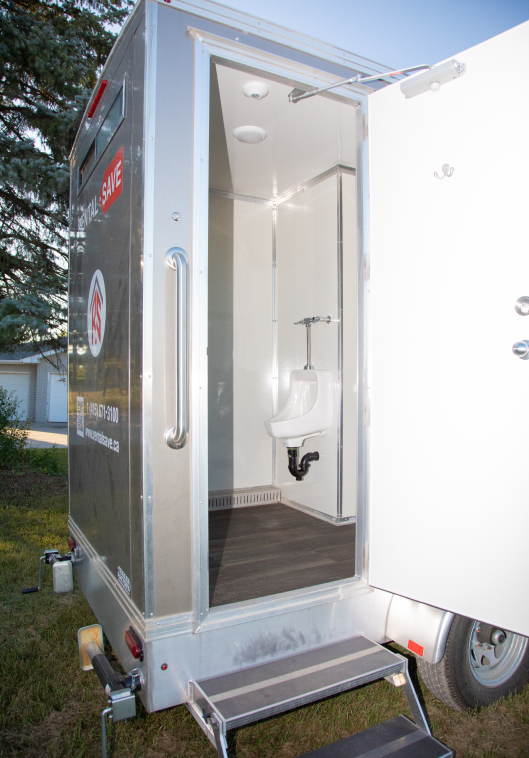 Rental save premium luxury washroom unit